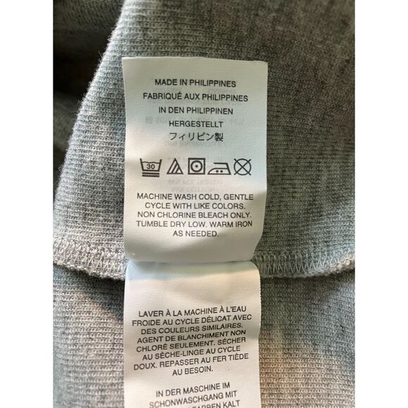 J.Crew wide long sleeve cropped pullover hoodie sweatshirt - Picture 5 of 8